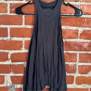 American Eagle Outfitters Women's Charcoal Tank Top